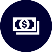 Stack of money icon